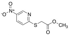 Methyl 2-[(5-Nitro-2-pyridinyl)sulfanyl]acetate