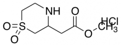 Methyl 2-(1,1-Dioxo-1lambda6-thiomorpholin-3-yl)acetate Hydrochloride