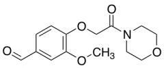 3-Methoxy-4-[2-(morpholin-4-yl)-2-oxoethoxy]benzaldehyde