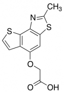 2-({4-Methyl-5,12-dithia-3-azatricyclo[7.3.0.0,2,6]dodeca-1,3,6,8,10-pentaen-8-yl}oxy)acet