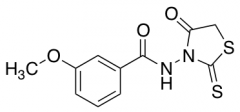 3-Methoxy-N-(4-oxo-2-sulfanylidene-1,3-thiazolidin-3-yl)benzamide