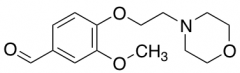 3-Methoxy-4-(2-morpholin-4-ylethoxy)benzaldehyde