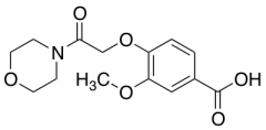 3-Methoxy-4-[2-(morpholin-4-yl)-2-oxoethoxy]benzoic Acid