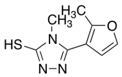 4-methyl-5-(2-methylfuran-3-yl)-4H-1,2,4-triazole-3-thiol