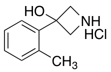 3-(2-methylphenyl)azetidin-3-ol hydrochloride