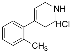 4-(2-methylphenyl)-1,2,3,6-tetrahydropyridine hydrochloride