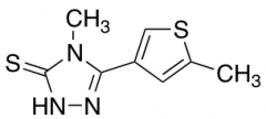 4-methyl-5-(5-methylthien-3-yl)-4H-1,2,4-triazole-3-thiol