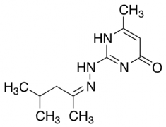 6-methyl-2-[2-(4-methylpentan-2-ylidene)hydrazin-1-yl]pyrimidin-4-ol