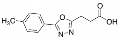 3-[5-(4-Methylphenyl)-1,3,4-oxadiazol-2-yl]propanoic Acid