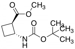 Methyl (1R,2R)-2-{[(tert-Butoxy)carbonyl]amino}cyclobutane-1-carboxylate