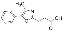 3-(4-Methyl-5-phenyl-1,3-oxazol-2-yl)propanoic Acid