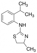 4-Methyl-N-[2-(propan-2-yl)phenyl]-4,5-dihydro-1,3-thiazol-2-amine