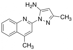 3-Methyl-1-(4-methylquinolin-2-yl)-1H-pyrazol-5-amine