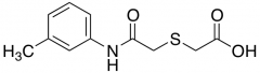 2-({[(3-Methylphenyl)carbamoyl]methyl}sulfanyl)acetic Acid