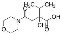 2-Methyl-4-(morpholin-4-yl)-4-oxo-2-(propan-2-yl)butanoic Acid