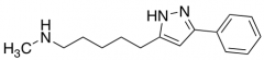 Methyl[5-(3-phenyl-1H-pyrazol-5-yl)pentyl]amine