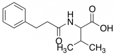 3-Methyl-2-(3-phenylpropanamido)butanoic Acid