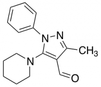 3-Methyl-1-phenyl-5-(piperidin-1-yl)-1H-pyrazole-4-carbaldehyde