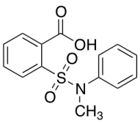 2-[Methyl(phenyl)sulfamoyl]benzoic Acid