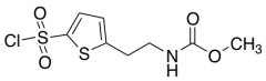 Methyl N-{2-[5-(chlorosulfonyl)thiophen-2-yl]ethyl}carbamate