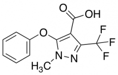 1-Methyl-5-phenoxy-3-(trifluoromethyl)-1H-pyrazole-4-carboxylic Acid