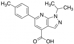 6-(4-Methylphenyl)-1-(propan-2-yl)-1H-pyrazolo[3,4-b]pyridine-4-carboxylic Acid