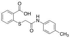 2-({[(4-Methylphenyl)carbamoyl]methyl}sulfanyl)benzoic Acid