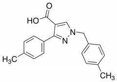 3-(4-Methylphenyl)-1-[(4-methylphenyl)methyl]-1H-pyrazole-4-carboxylic Acid