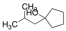 1-(2-methylpropyl)cyclopentan-1-ol