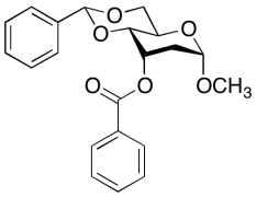 Methyl 2-Deoxy-4,6-O-(phenylmethylene)-&alpha;-D-ribo-Hexopyranoside Benzoate