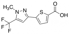 5-[1-Methyl-5-(trifluoromethyl)-1H-pyrazol-3-yl]thiophene-2-carboxylic Acid