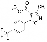 3-Methyl-5-(4-trifluoromethyl-phenyl)-isoxazole-4-carboxylic Acid methyl ester