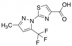 2-[3-Methyl-5-(Trifluoromethyl)-1h-Pyrazol-1-Yl]-1,3-Thiazole-4-Carboxylic Acid