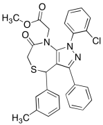 Methyl 2-(1-(2-chlorophenyl)-7-oxo-3-phenyl-4-(m-tolyl)-6,7-dihydro-1H-pyrazolo[3,4-e][1,4