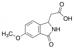 (5-Methoxy-3-oxo-2,3-dihydro-1H-isoindol-1-yl)acetic Acid