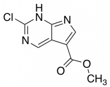 Methyl 2-Chloro-7H-pyrrolo[2,3-D]pyrimidine-5-carboxylate