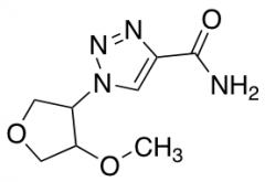 1-(4-methoxyoxolan-3-yl)-1H-1,2,3-triazole-4-carboxamide