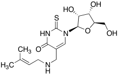 5-[[(3-Methyl-2-butenyl)amino]methyl]-2-thio-uridine