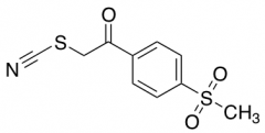 2-[4-(Methylsulfonyl)phenyl]-2-oxoethyl Thiocyanate