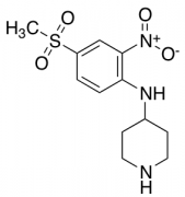 N-[4-(Methylsulfonyl)-2-nitrophenyl]piperidin-4-amine