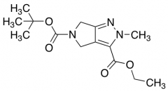 2-Methyl-2,6-dihydro-4H-pyrrolo[3,4-c]pyrazole-3,5-dicarboxylic acid 5-tert-butyl ester 3-