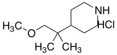 4-(1-methoxy-2-methylpropan-2-yl)piperidine hydrochloride