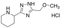 2-[5-(Methoxymethyl)-1H-1,2,4-triazol-3-yl]piperidine Hydrochloride