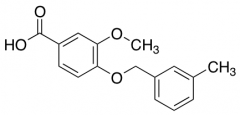 3-Methoxy-4-[(3-methylbenzyl)oxy]benzoic Acid
