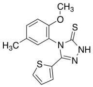 4-(2-Methoxy-5-methylphenyl)-5-(thiophen-2-yl)-4H-1,2,4-triazole-3-thiol