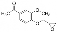 1-[3-methoxy-4-(oxiran-2-ylmethoxy)phenyl]ethan-1-one