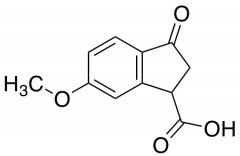 6-methoxy-3-oxo-2,3-dihydro-1H-indene-1-carboxylic Acid