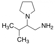 3-methyl-2-(pyrrolidin-1-yl)butan-1-amine