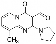 9-Methyl-4-oxo-2-pyrrolidin-1-yl-4H-pyrido[1,2-a]pyrimidine-3-carbaldehyde