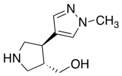 trans-[4-(1-Methyl-1H-pyrazol-4-yl)pyrrolidin-3-yl]methanol